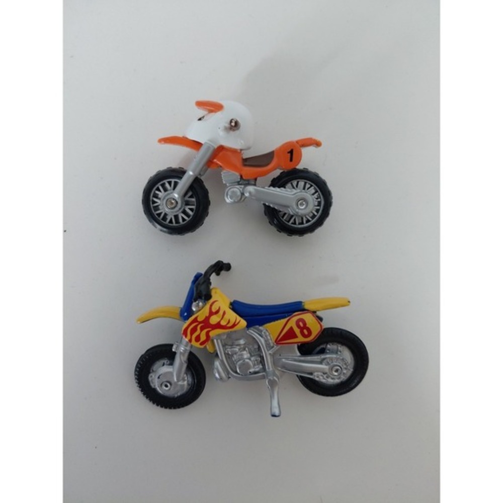 LOT of 2 Tonka Hasbro Maisto Motorcycles Bikes‎ VTG